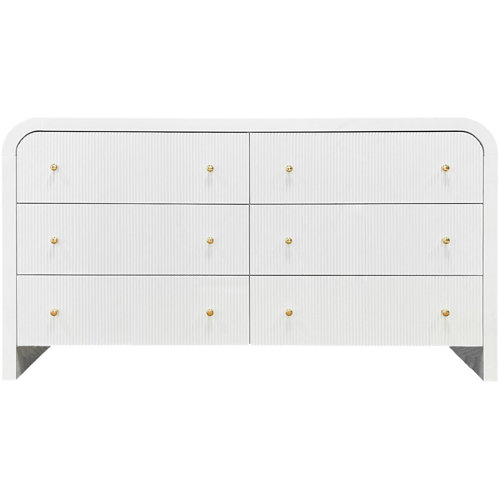 SafaviehCouture Liabella 6 Drawer Dresser Wayfair